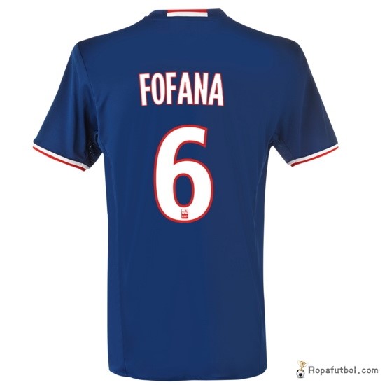 Camiseta Lyon Replica Segunda Ropa Fofana 2016/17 Azul